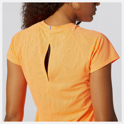 Q Speed Fuel Jacquard Short Sleeve | New Balance Clothing - Women