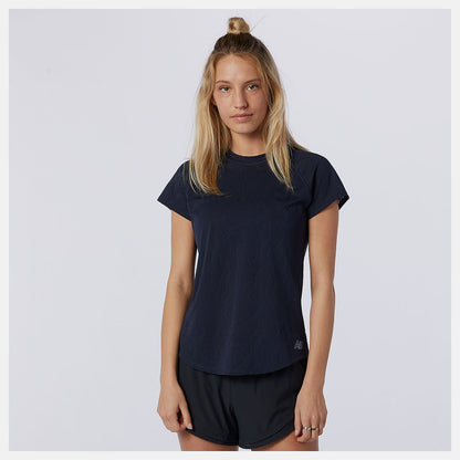 Q Speed Fuel Jacquard Short Sleeve | New Balance Clothing - Women