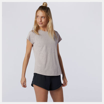 Q Speed Fuel Jacquard Short Sleeve | New Balance Clothing - Women