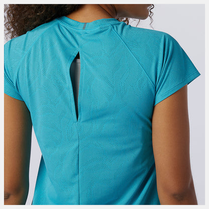 Q Speed Fuel Jacquard Short Sleeve | New Balance Clothing - Women