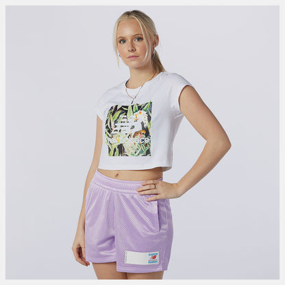 NB Essentials Botanical Tee | New Balance Clothing - Women