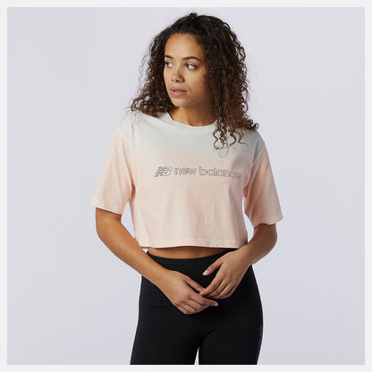 Sport Style Optiks Gradient Spray Tee | New Balance Clothing - Women