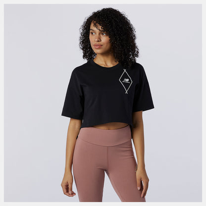 NB Athletics Argyle Graphic Tee | New Balance Clothing - Women