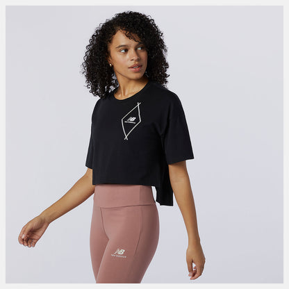 NB Athletics Argyle Graphic Tee | New Balance Clothing - Women