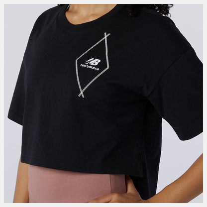 NB Athletics Argyle Graphic Tee | New Balance Clothing - Women