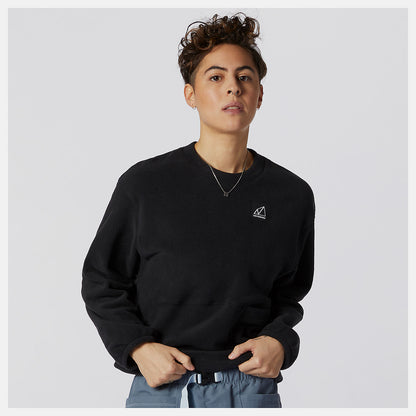 NB All Terrain Pocket Crew Fleece | New Balance Clothing - Women