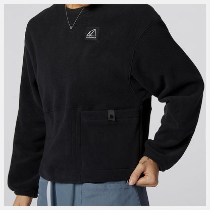 NB All Terrain Pocket Crew Fleece | New Balance Clothing - Women