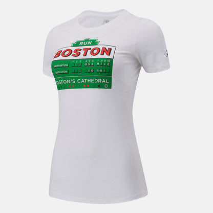 Boston One Mile To Go Graphic Tee | New Balance Clothing - Women
