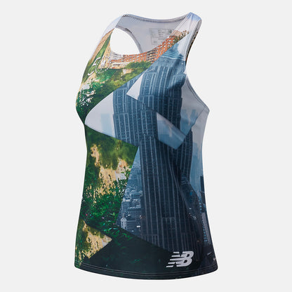 NYC Marathon Printed Singlet | New Balance Clothing - Women