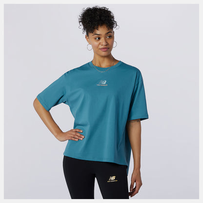 NB Athletics Higher Learning Graphic Tee | New Balance Clothing - Women