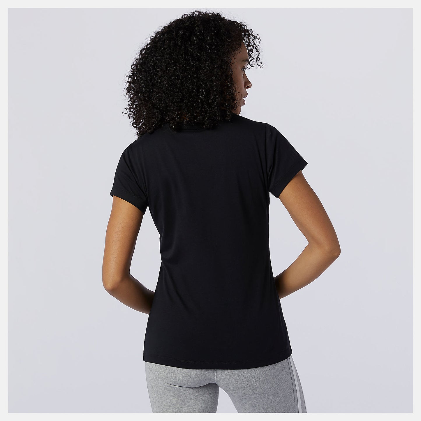 New Balance US - Essentials Stacked Logo Tee