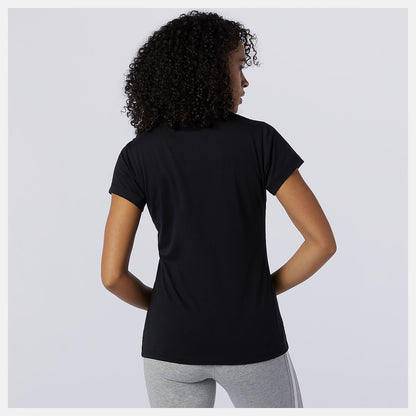 Essentials Stacked Logo Tee | New Balance Clothing - Women
