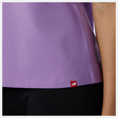 Essentials Stacked Logo Tee | New Balance Clothing - Women