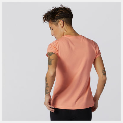 Essentials Stacked Logo Tee | New Balance Clothing - Women