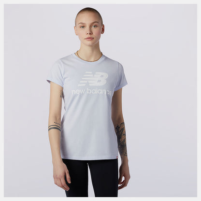 Essentials Stacked Logo Tee | New Balance Clothing - Women