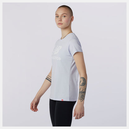 Essentials Stacked Logo Tee | New Balance Clothing - Women