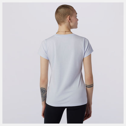Essentials Stacked Logo Tee | New Balance Clothing - Women