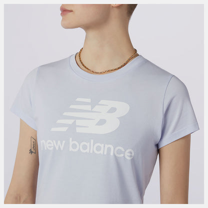 Essentials Stacked Logo Tee | New Balance Clothing - Women
