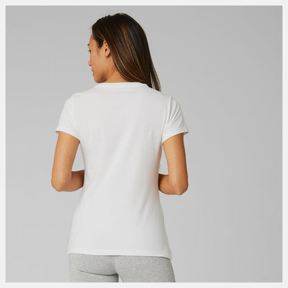 Essentials Stacked Logo Tee | New Balance Clothing - Women